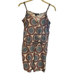 Banana Republic Women's V Neck Beach Romper Waisted Shorts Jumpsuit Size XS